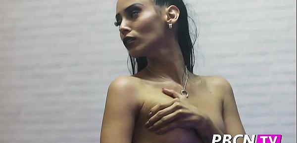  PORNBCN Sesion fotos caliente con la actriz porno Andreina deluxe  Babe - babes - photoshot - video